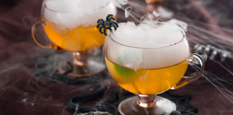 Halloween cocktail. Halloween cocktail.