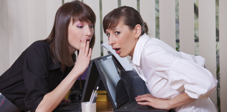 Women gossiping. Women gossiping.