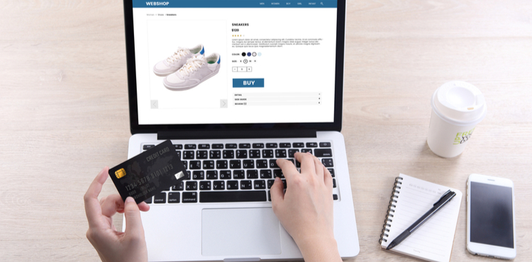 E-commerce website. E-commerce website.
