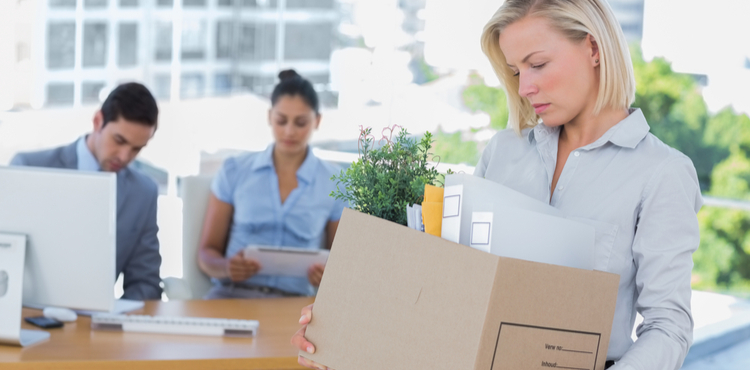 Woman with moving box. Woman with moving box.