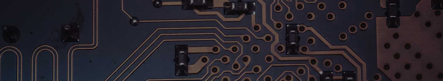 Magnified circuit board.