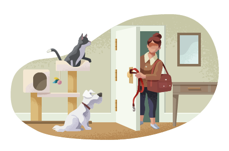 Dog Sitting Gay