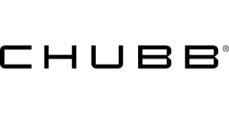 The logo for Chubb Insurance in black and white. The logo for Chubb Insurance in black and white.