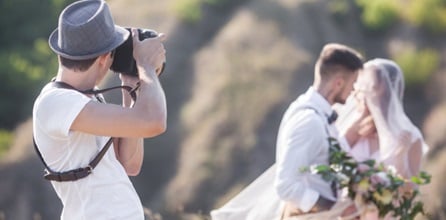 Best wedding photographer insurance for one-day events