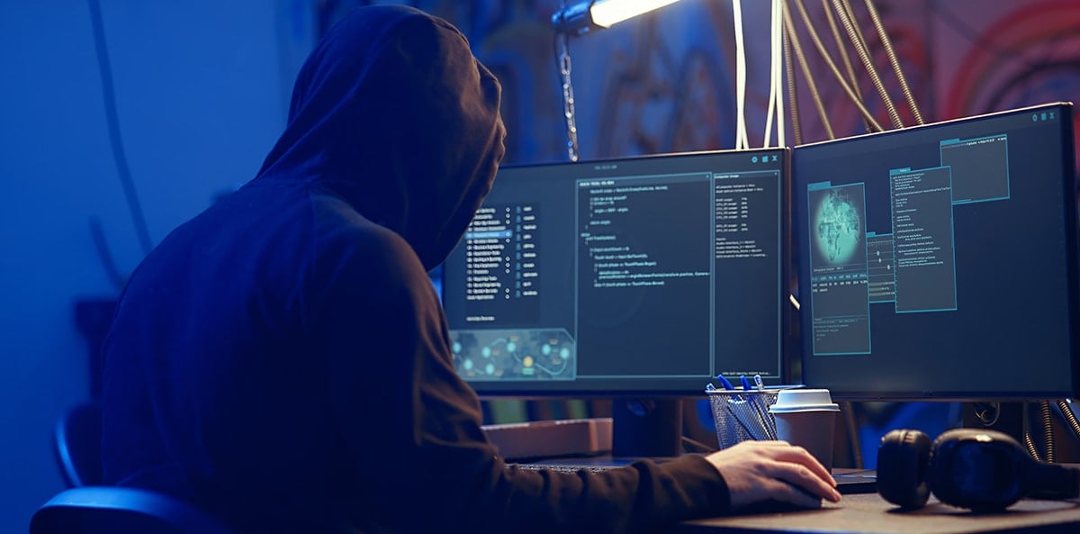 Cyber criminal hacking other computers. Cyber criminal hacking other computers.