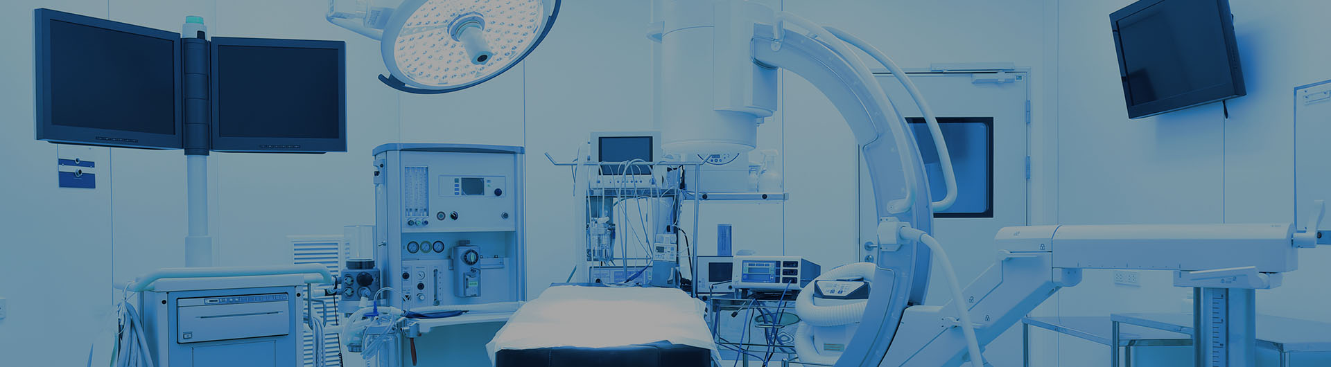 An empty surgery room. An empty surgery room.