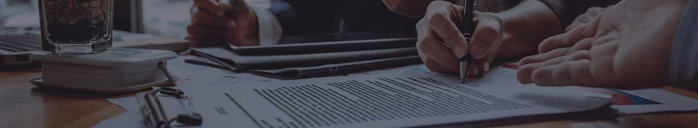 Actuary in a meeting with a client. Actuary in a meeting with a client.