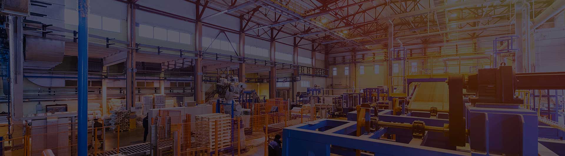 Manufacturing plant. Manufacturing plant.