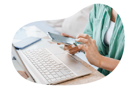 Pet service business owner calculating the cost of insurance.