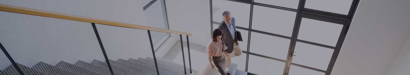Real estate agent at an open house with clients. Real estate agent at an open house with clients.
