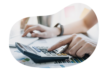 Sports and fitness professional calculating the cost of business insurance. Sports and fitness professional calculating the cost of business insurance.