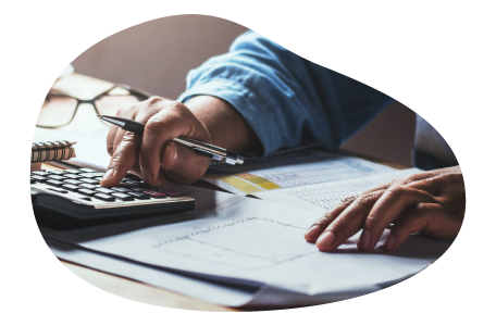 Wholesale and distribution business owner calculating the cost of insurance.
