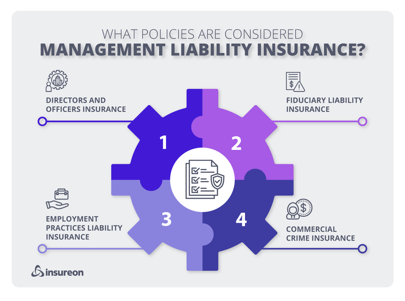 What policies are considered management liability insurance graphic