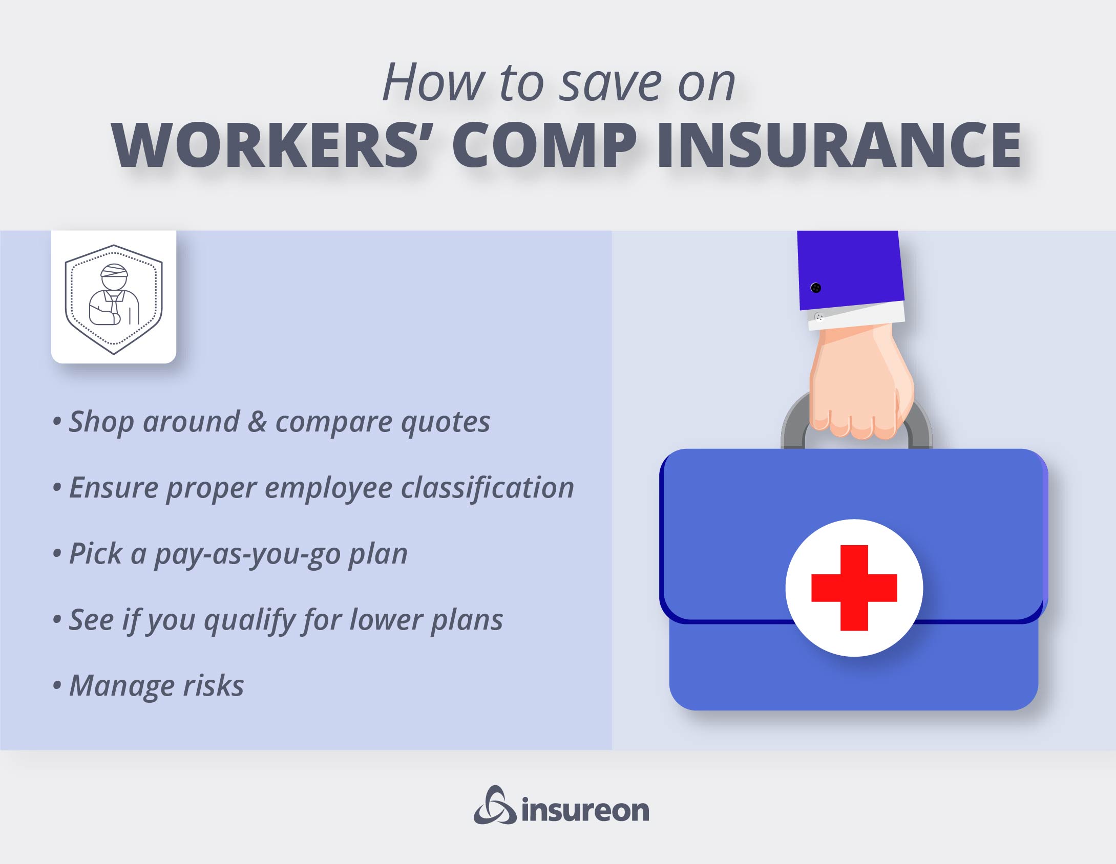 Cheap Workers' Compensation Insurance – Starting at $20/month