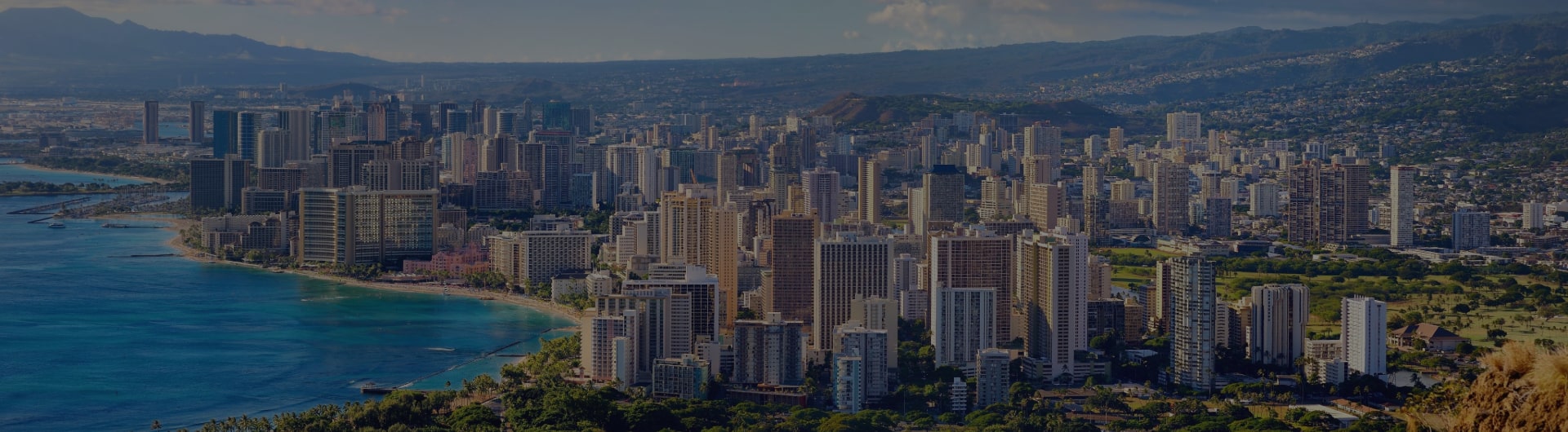 Honolulu, HI city skyline