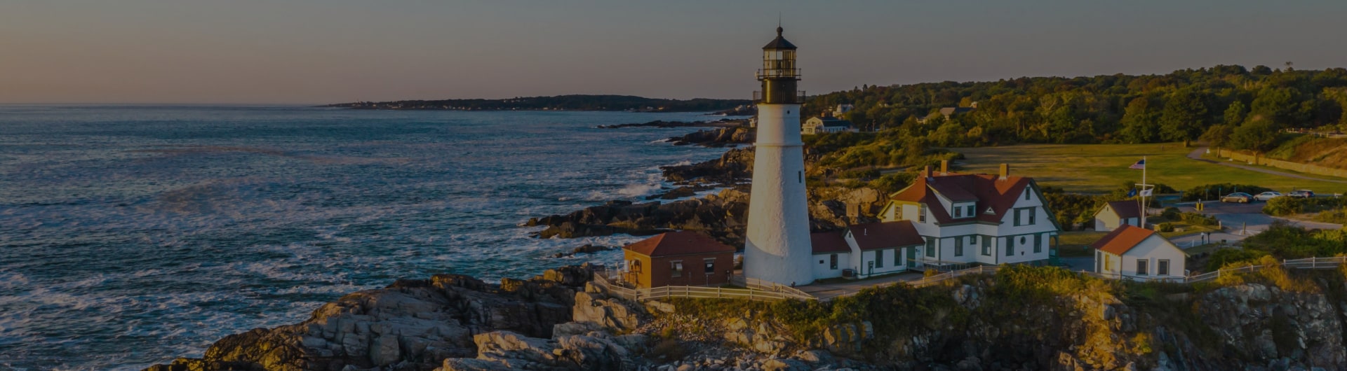 Portland, ME city skyline