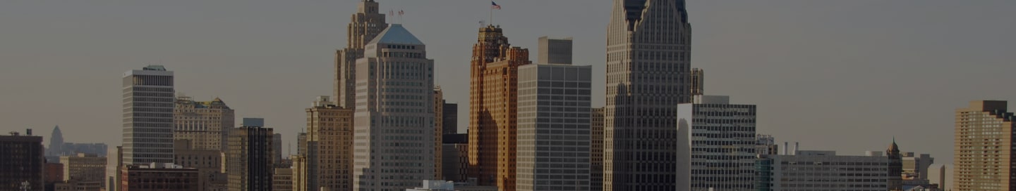 Detroit, Michigan skyline