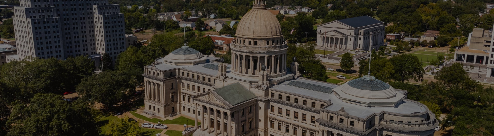 Jackson, MS city skyline
