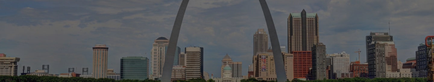 St. Louis, MO city skyline