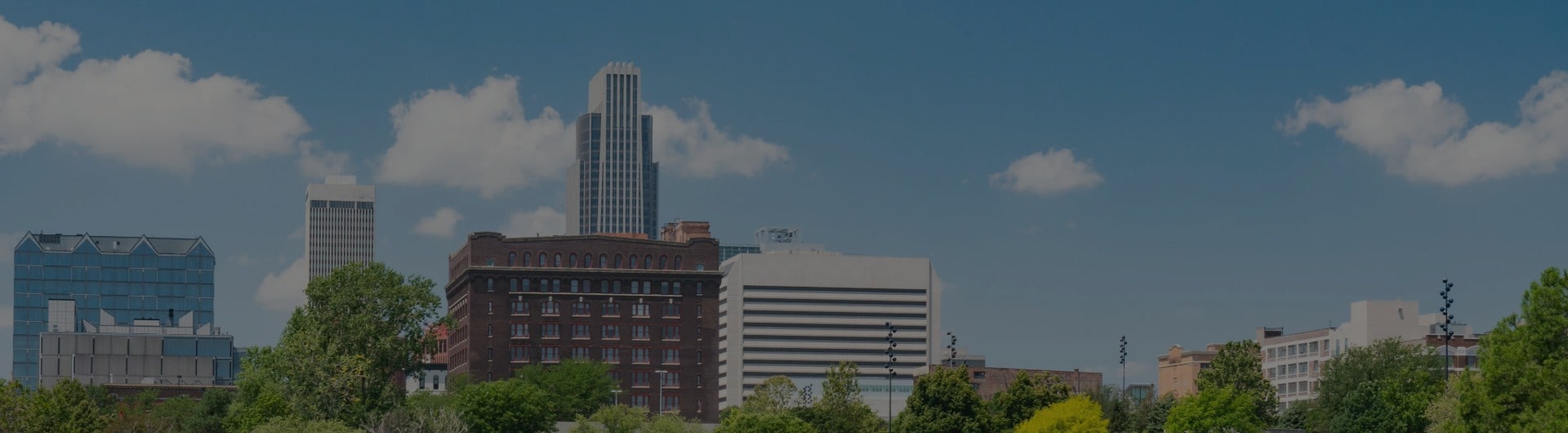 Omaha, NE city skyline