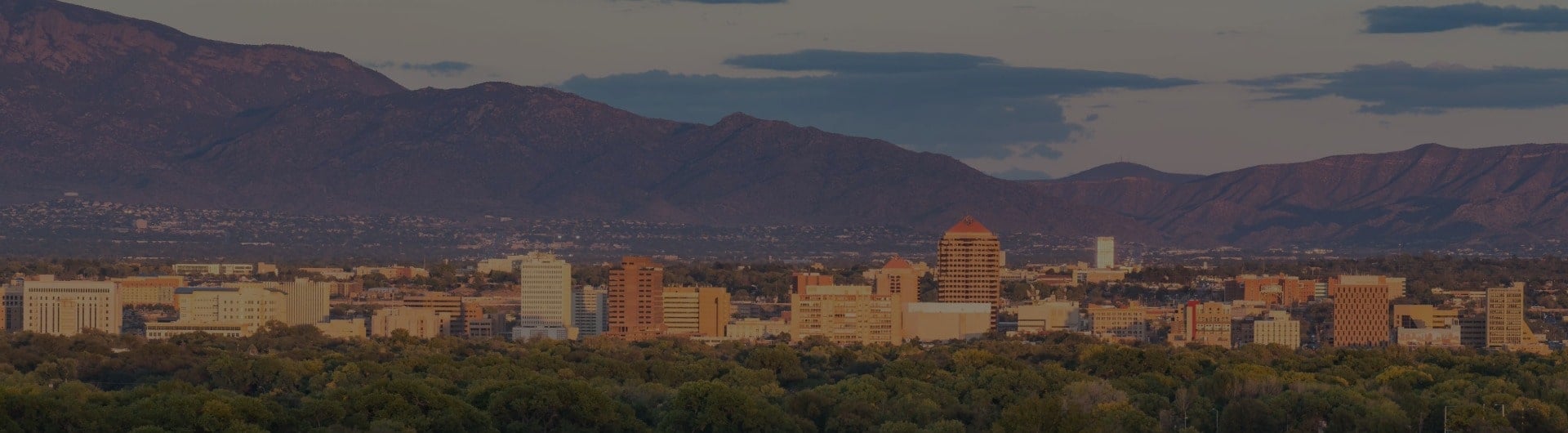 Albuquerque city skyline Albuquerque city skyline