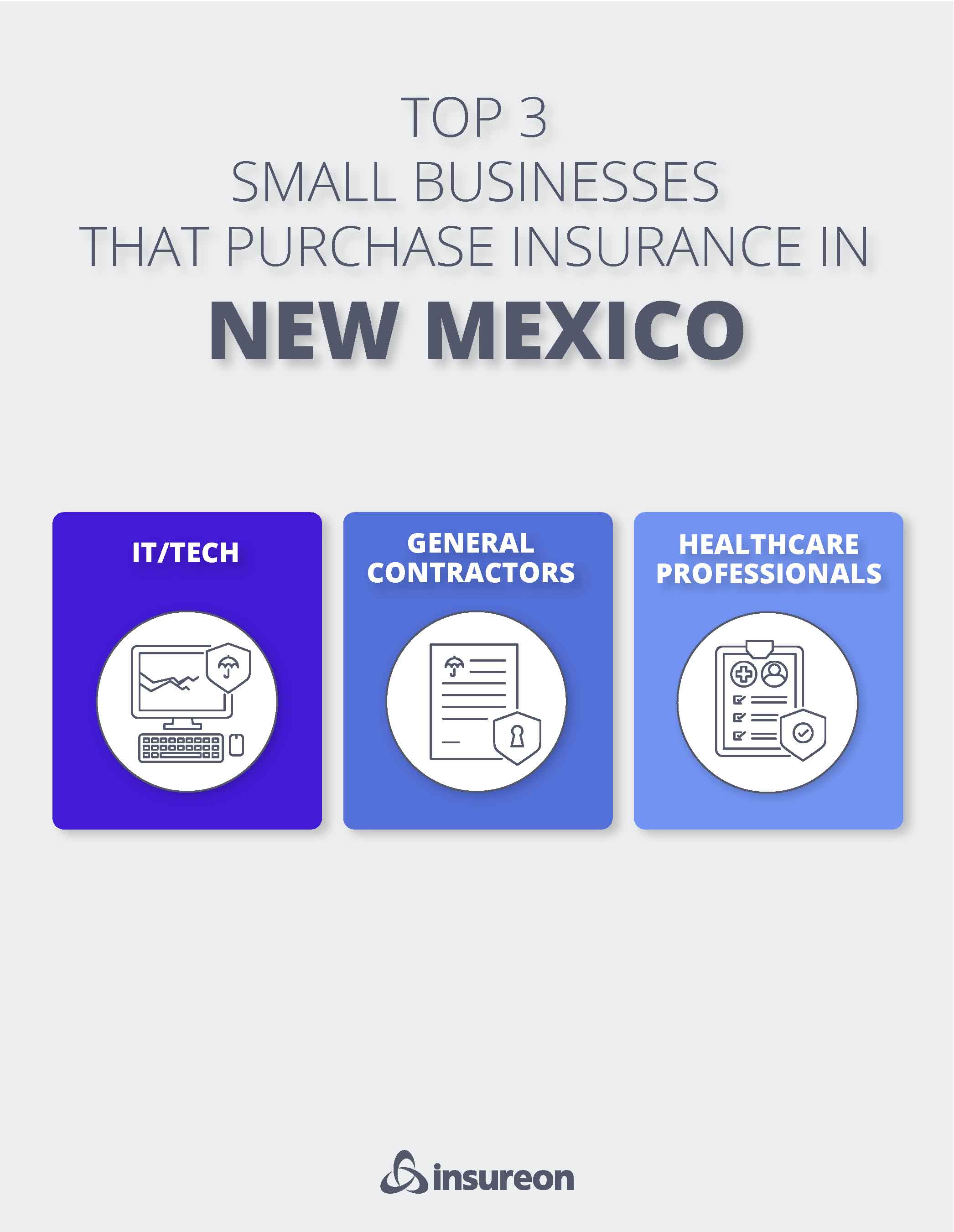 Top 3 small business policies purchased in New Mexico Top 3 small business policies purchased in New Mexico