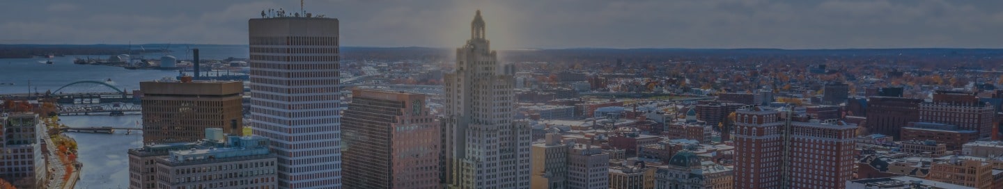 Providence, RI city skyline