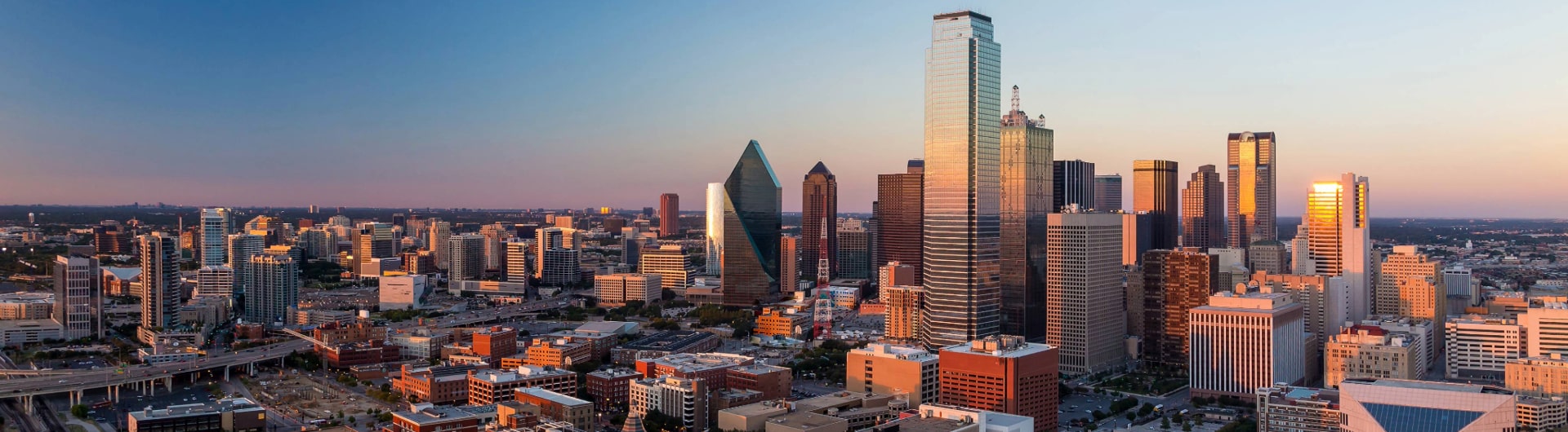 Dallas city skyline