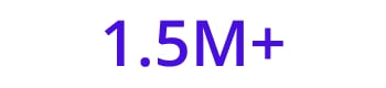 1.5 million plus policies written 1.5 million plus policies written